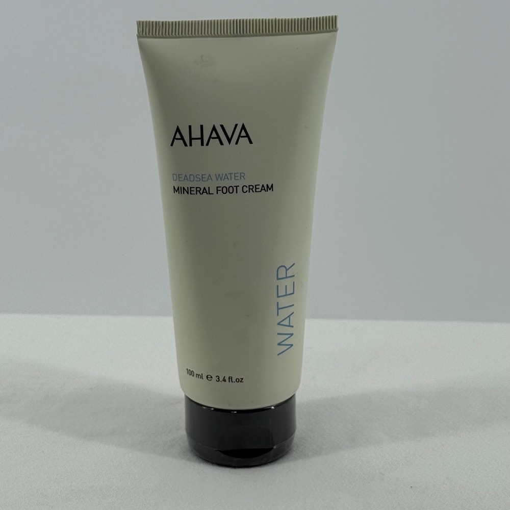 AHAVA Deadsea Water Mineral Foot Cream 3.4 fl oz Moisturizing Skin Care 100ml